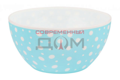Чаша "Горошек" 2л (бело-голубой) М7023/Башкирия